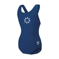 Speedo Solid Super Pro Back Endurance+ Junior - Girl's Training Swimwear - Navy