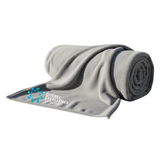 Québec Excellence Synchro - Serviette sportive en microfibres - Grade supérieur - Gris cachemire
