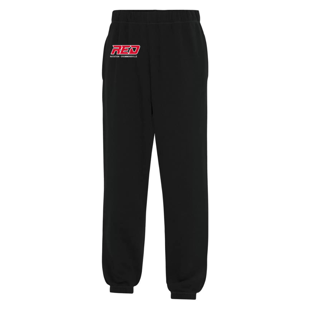 Drummondville Requins - Fleece Pants with Pockets - Adult - Black