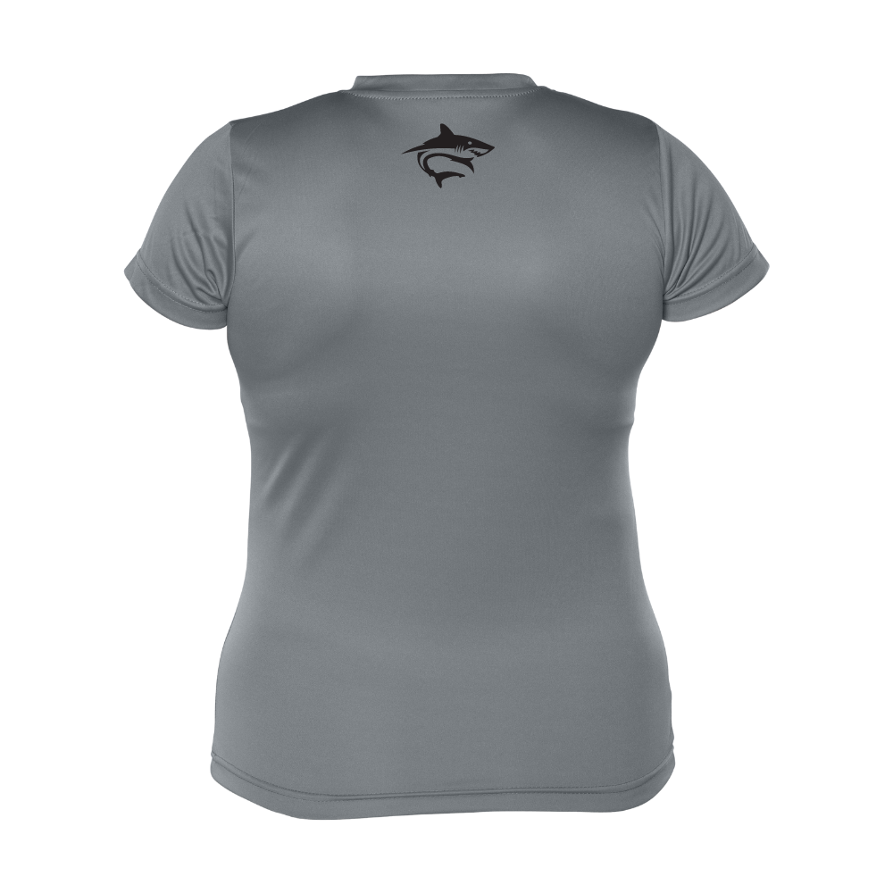 Drummondville Sharks - Technical Short Sleeve Sweater - Female - Dark Grey