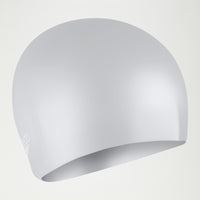 Bonnet de natation en silicone Speedo Long Hair pour nageurs aux cheveux longs et volumineux.