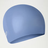 Bonnet de natation en silicone Speedo Long Hair pour nageurs aux cheveux longs et volumineux.