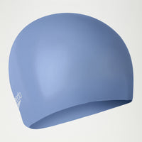 Bonnet de natation en silicone Speedo Long Hair pour nageurs aux cheveux longs et volumineux.