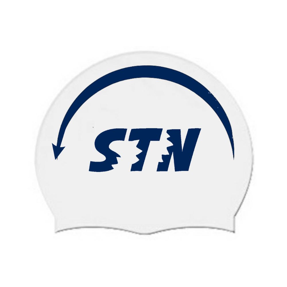 STN - Casque de bain en silicone - Blanc