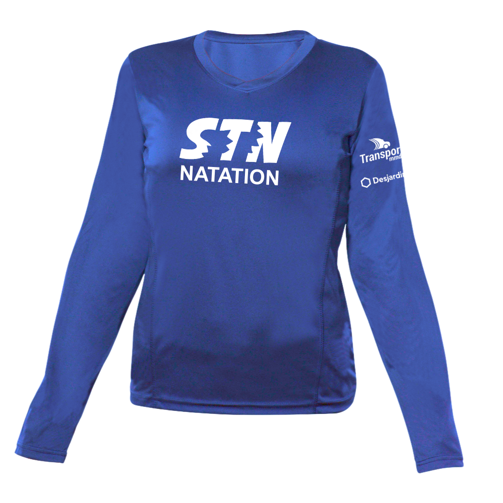 Technical Sweater, Long Sleeve - Women's - Royal