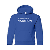 STN - Chandail molleton à capuchon (Kangourou/Hoodie) - Juvénile - Royal