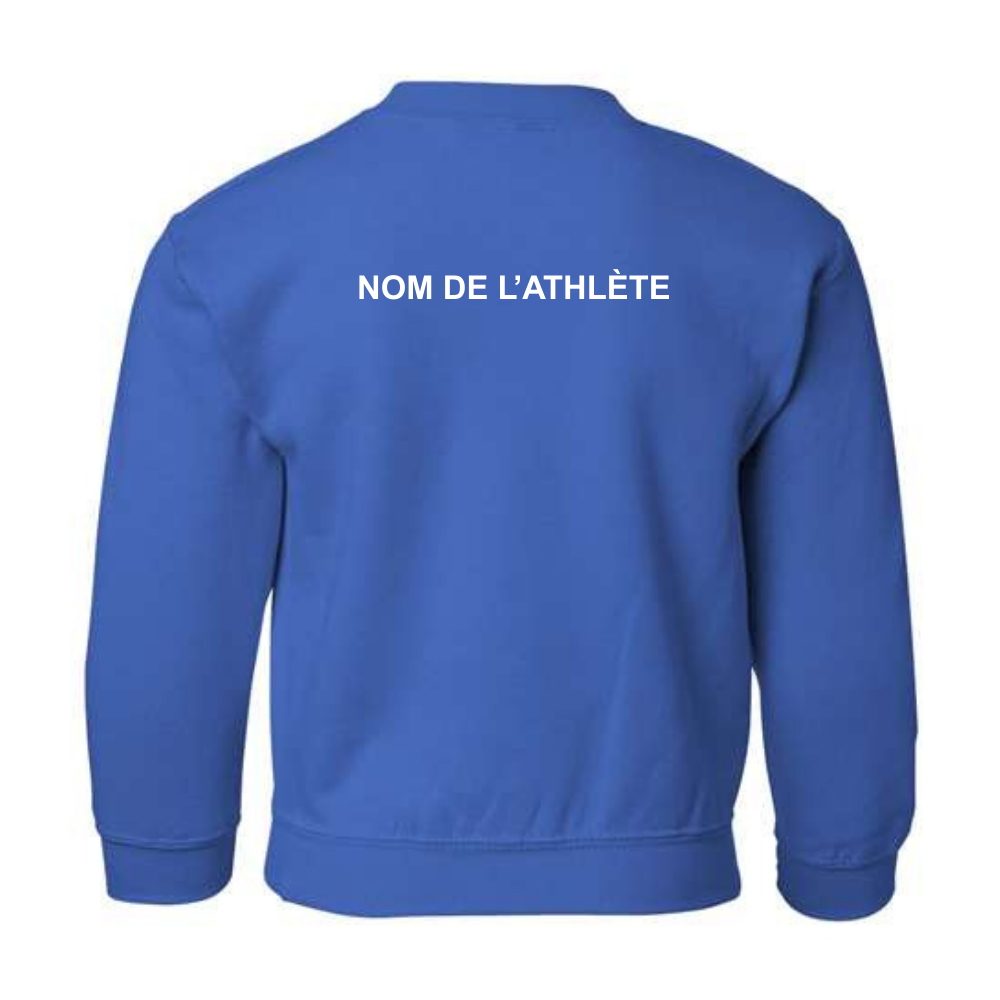 Fleece Sweater (cotton fleece) - Juvenile - Royal