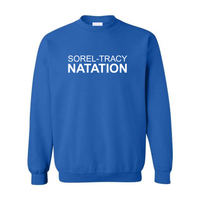 Fleece sweater (hoodie) - Red - CN Chambly