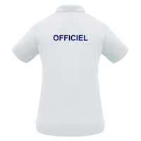 STN - Polo pour officiel - Féminin - Blanc