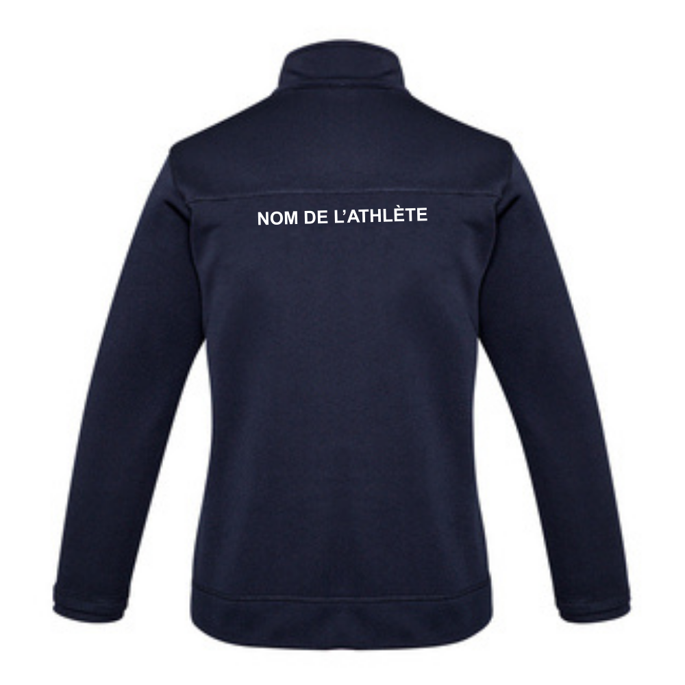 Juvenile fleece (hoodie) sweater - Red - CN Chambly
