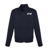 Juvenile fleece (hoodie) sweater - Red - CN Chambly