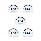 STN - Casques de bain en silicone personnalisés - Blanc