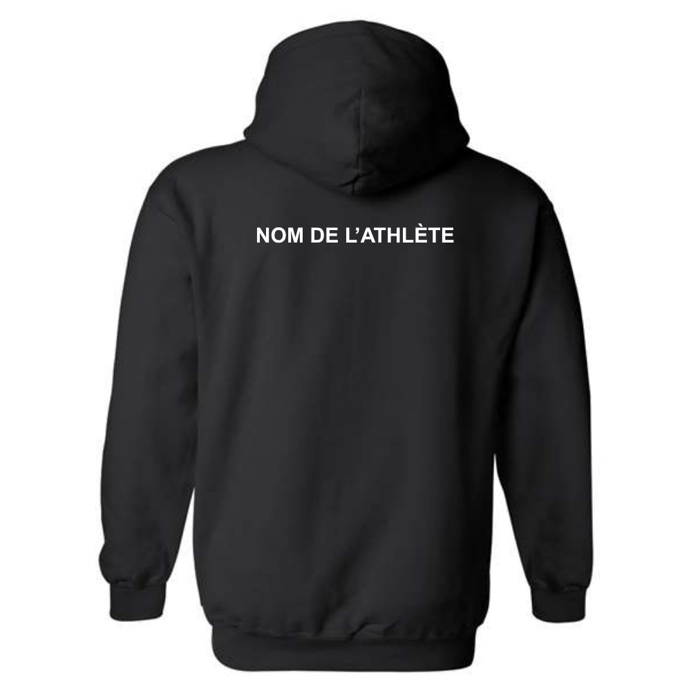 STN - Chandail molleton à capuchon (Kangourou/Hoodie) - Adulte - Noir