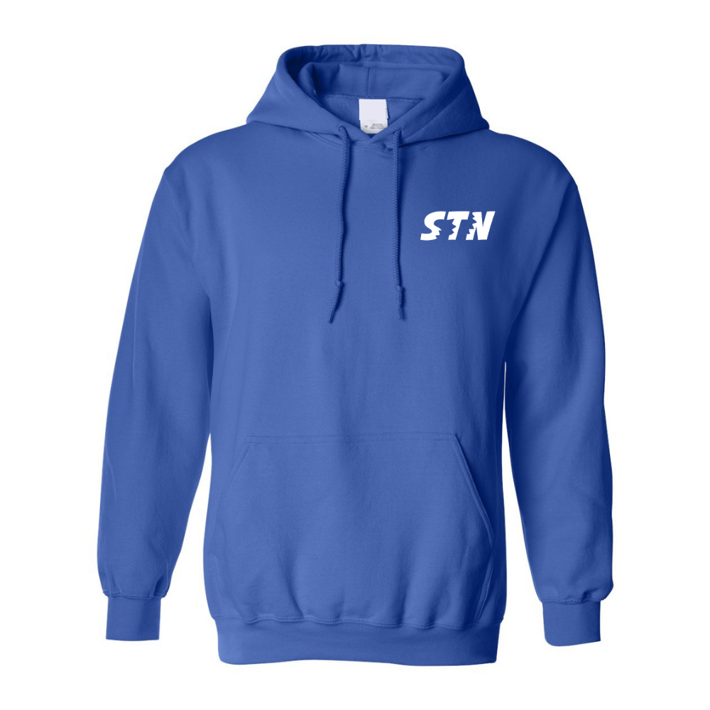 STN - Chandail molleton à capuchon (Kangourou/Hoodie) - Version petit logo - Adulte - Royal