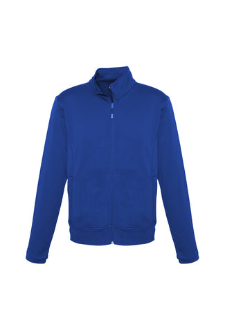 Sporty jacket with zipper - Juvenile sizes - Royal