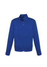 Sporty jacket with zipper - Juvenile sizes - Royal