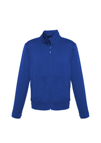 Sporty jacket with zipper - Juvenile sizes - Royal