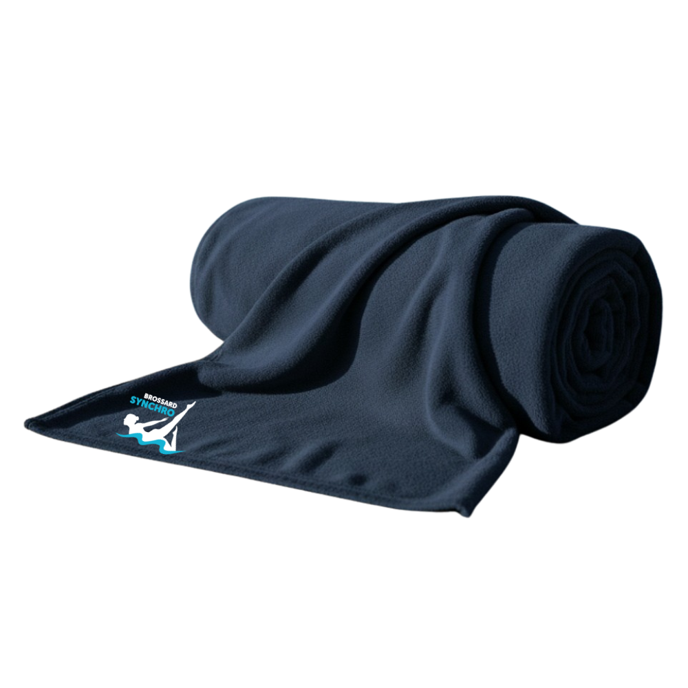 Brossard Synchro - Microfiber sports towel - Premium grade - Midnight Blue