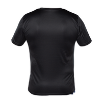 Short Sleeve Technical Sweater - Men - Black