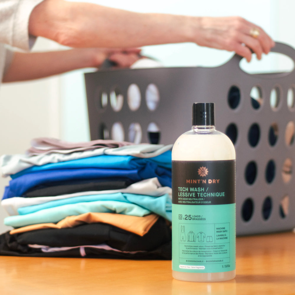 MINT'N DRY – Détergent pour Textiles Techniques 1L