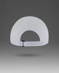 2XU - RUN CAP - Casquette légère - Taille régulière  - Blanc