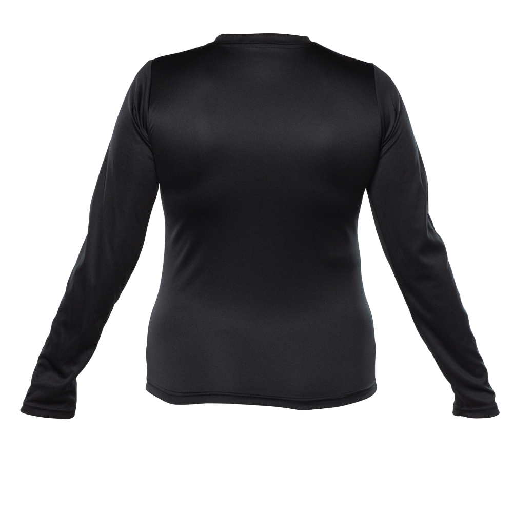 Pickleball Varennes - Technical Long Sleeve Sweater - Female - Black