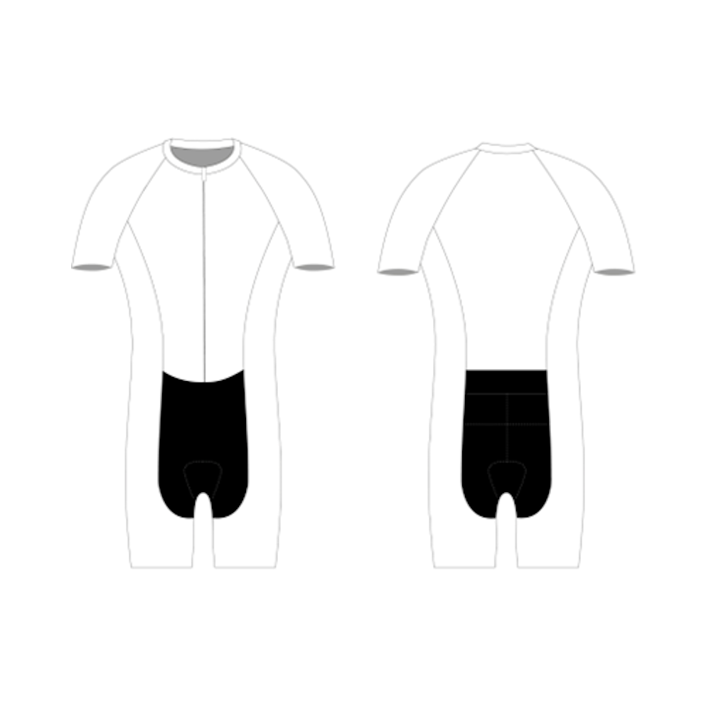 Nativo - Vortex - Maillot de triathlon à manches courtes - Design personnalisé