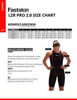 SPEEDO LZR PRO 2.0 Open Back Kneeskin - Women’s Performance Swimwear – NIGHT / ACADIA BLUE