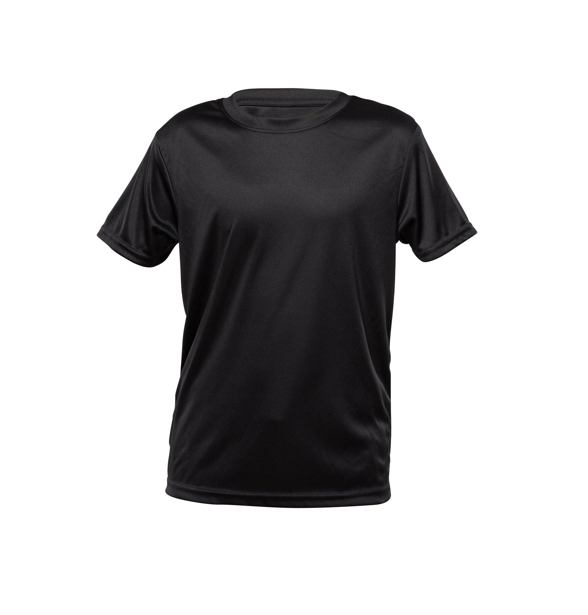 Short Sleeve Technical Sweater - Junior - Black