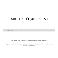 Ensemble essentiel pour arbitre de soccer