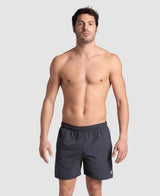 Arena Fundamental Boxer - Men's Swimwear - ASPHALT / WATER