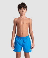 Arena Fundamental Boxer Junior - Boy's Swiwmear - Blue Lake / Soft Green