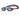Streamlined competition swim goggles with high-performance lenses and dual strap