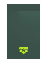 Compact quick-drying microfiber swim towel designed for pool deck training and sports travel.