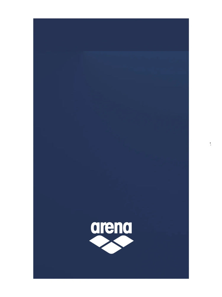 Compact quick-drying microfiber swim towel designed for pool deck training and sports travel.