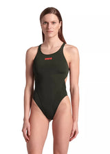 Arena Swim Tech - Women's Training Swimwear - Dark Sage (900)