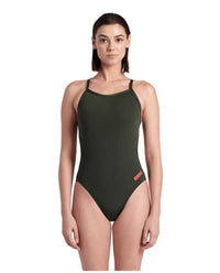 Arena Challenge - Women's Training Swimwear - Dark Sage (900)