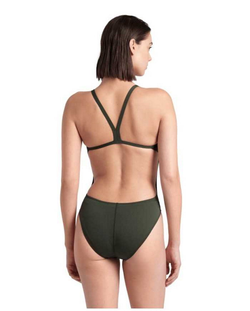 Arena Challenge - Women's Training Swimwear - Dark Sage (900)