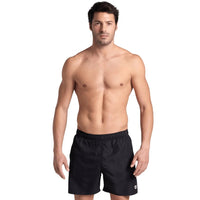 Arena Fundamental Boxer - Men's Swimwear - ASPHALT / WATER