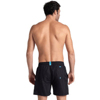 Arena Fundamental Boxer - Men's Swimwear - ASPHALT / WATER