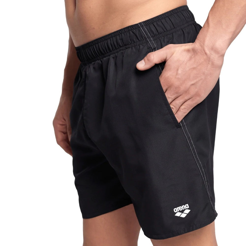 Arena Fundamental Boxer - Men's Swimwear - ASPHALT / WATER