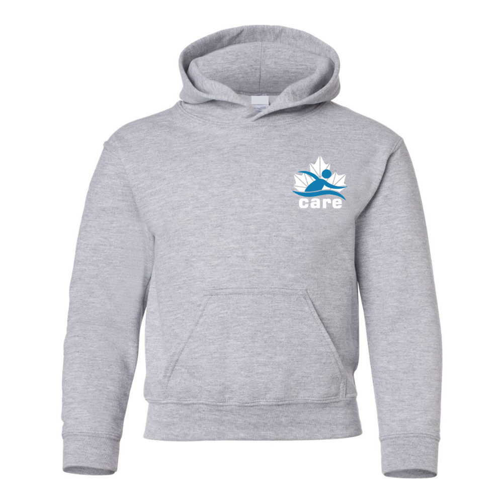 CARE - Chandail molleton à capuchon (Kangourou/Hoodie) - Juvénile - Gris - Supporteurs