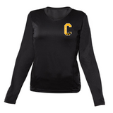 Technical Sweater, Long Sleeve - Lady - Black