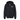 Hooded fleece jacket with zip - Juvenile - Black