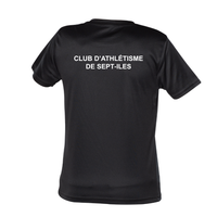 Short-sleeved technical sweater - Child - Black