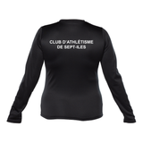 Technical sweater, long sleeves - Women - Black