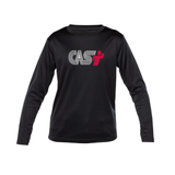 Technical sweater, long sleeves - Juvenile - Black