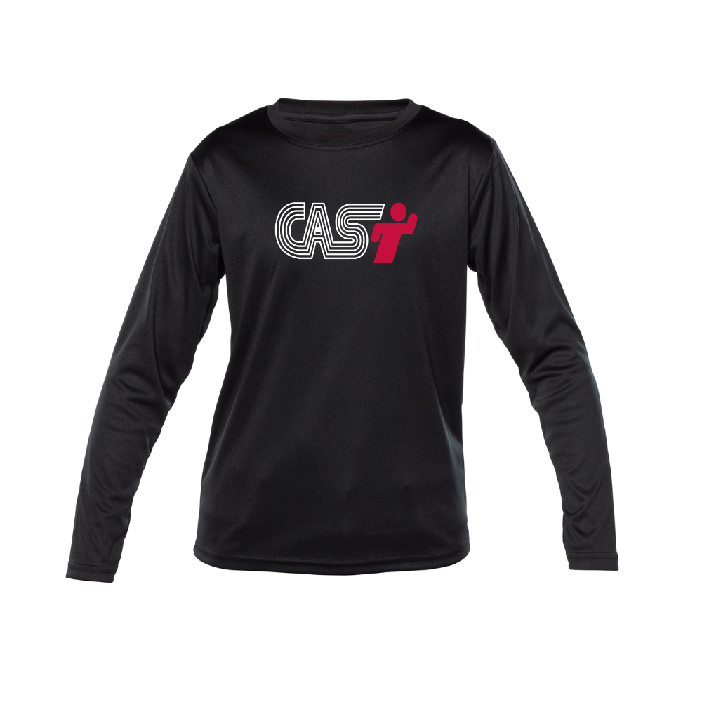 Technical sweater, long sleeves - Juvenile - Black