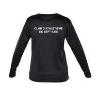 Technical sweater, long sleeves - Juvenile - Black