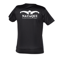 NATAQUI - Chandail technique à manches courtes - Enfant - Noir